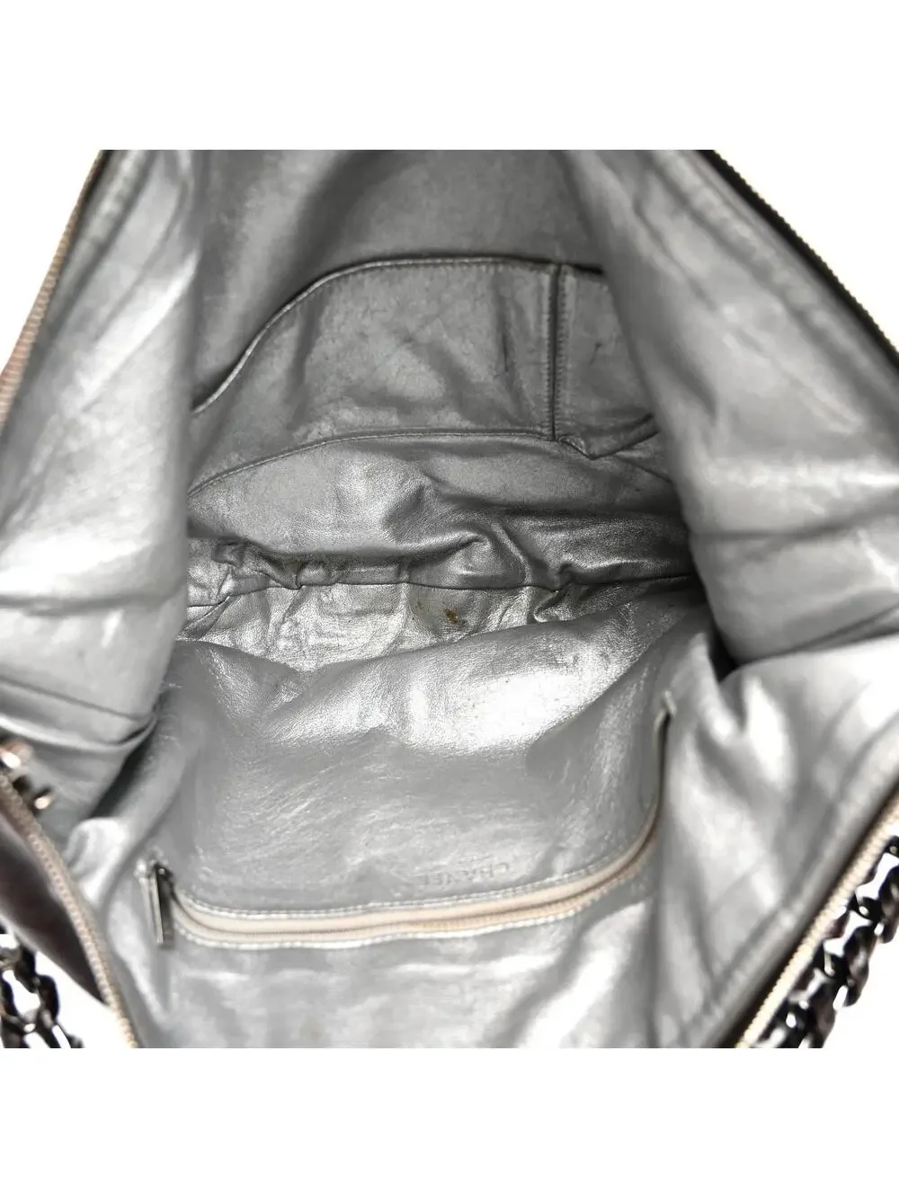 Chanel Glazed Caviar Modern Chain Hobo #341062C15B
